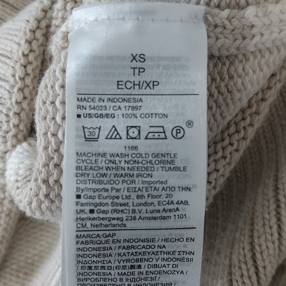 GAP Striped Sweater Size XS - Picture 5 of 6